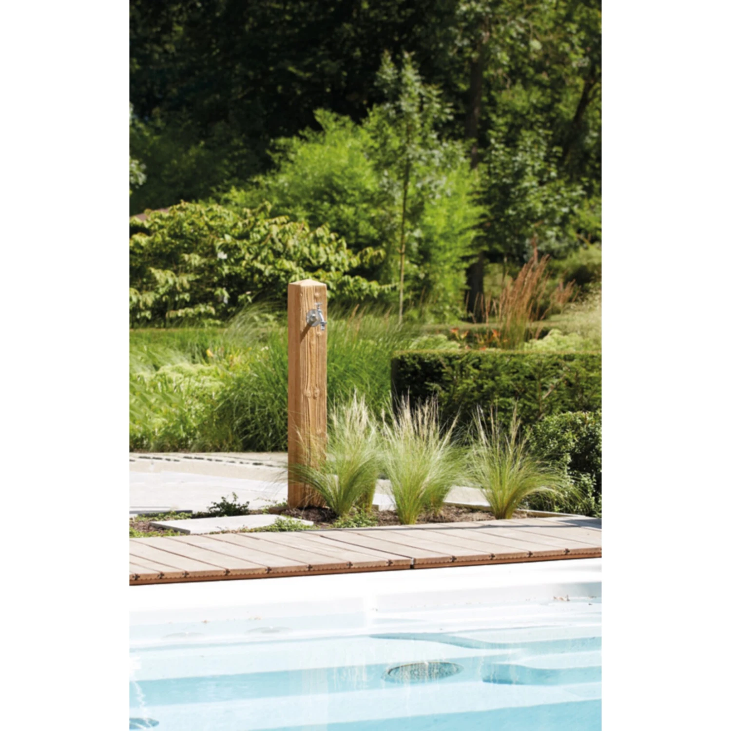 Garantia WOOD Wasserzapfsäule Lightwood 2 Garantia WOOD Wasserzapfsäule Lightwood – Bild 2