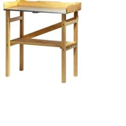 Dobar 29052 Pflanztisch Aus Imprägniertem Kiefernholz, 40 X 86 X 80 Cm