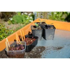 Dobar 29053 Zusammenklappbarer Pflanztisch Aus Kiefernholz, 85 X 44 X 89 Cm -Entspannender Garten 1622612000 prod 006