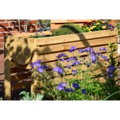 Dobar "Natur" Hochbeet Inkl. Pflanzfolie, 100 X 45 X 60 Cm -Entspannender Garten 1625576000 prod 004