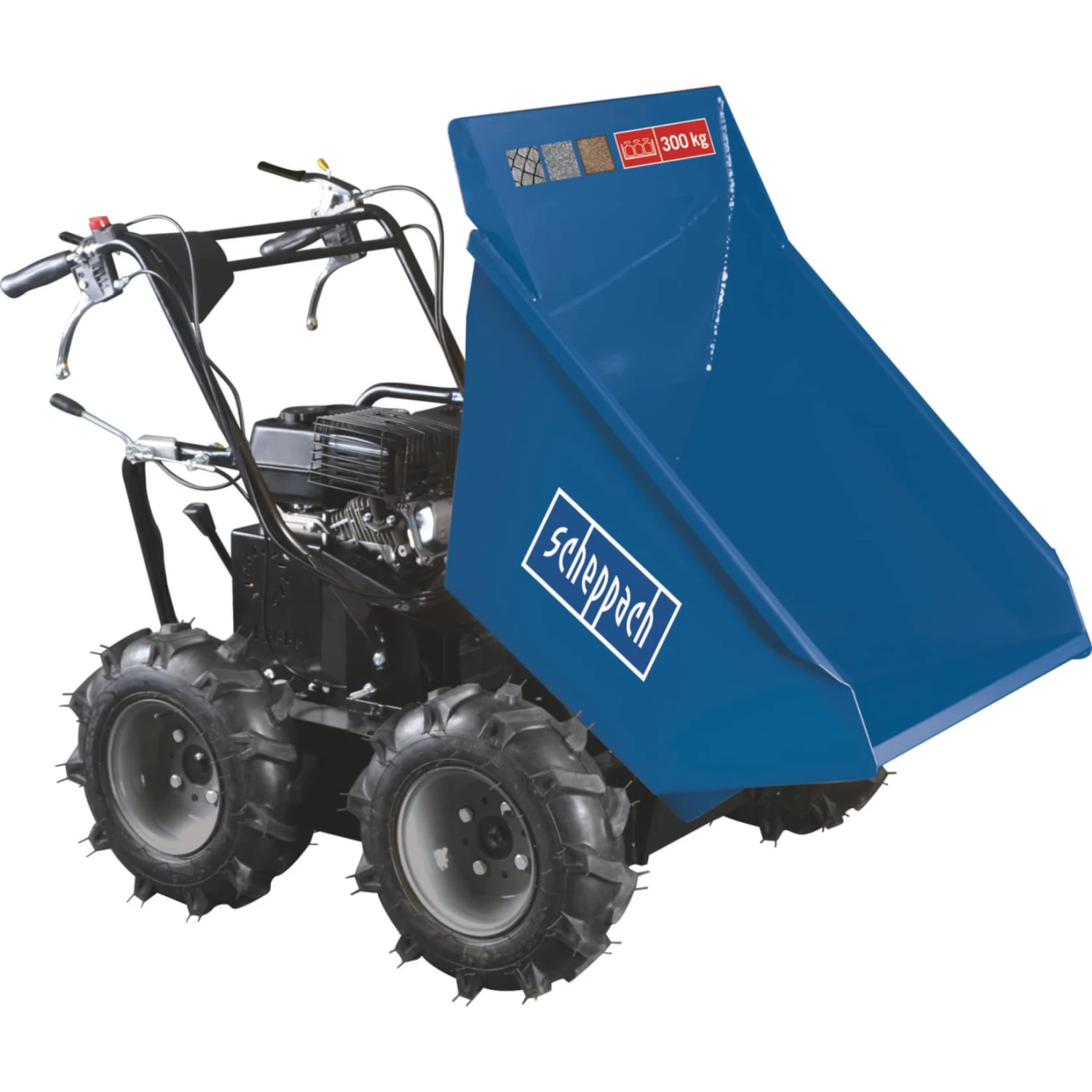Scheppach DP3000 Dumper, Blau 2 Scheppach DP3000 Dumper, Blau – Bild 2