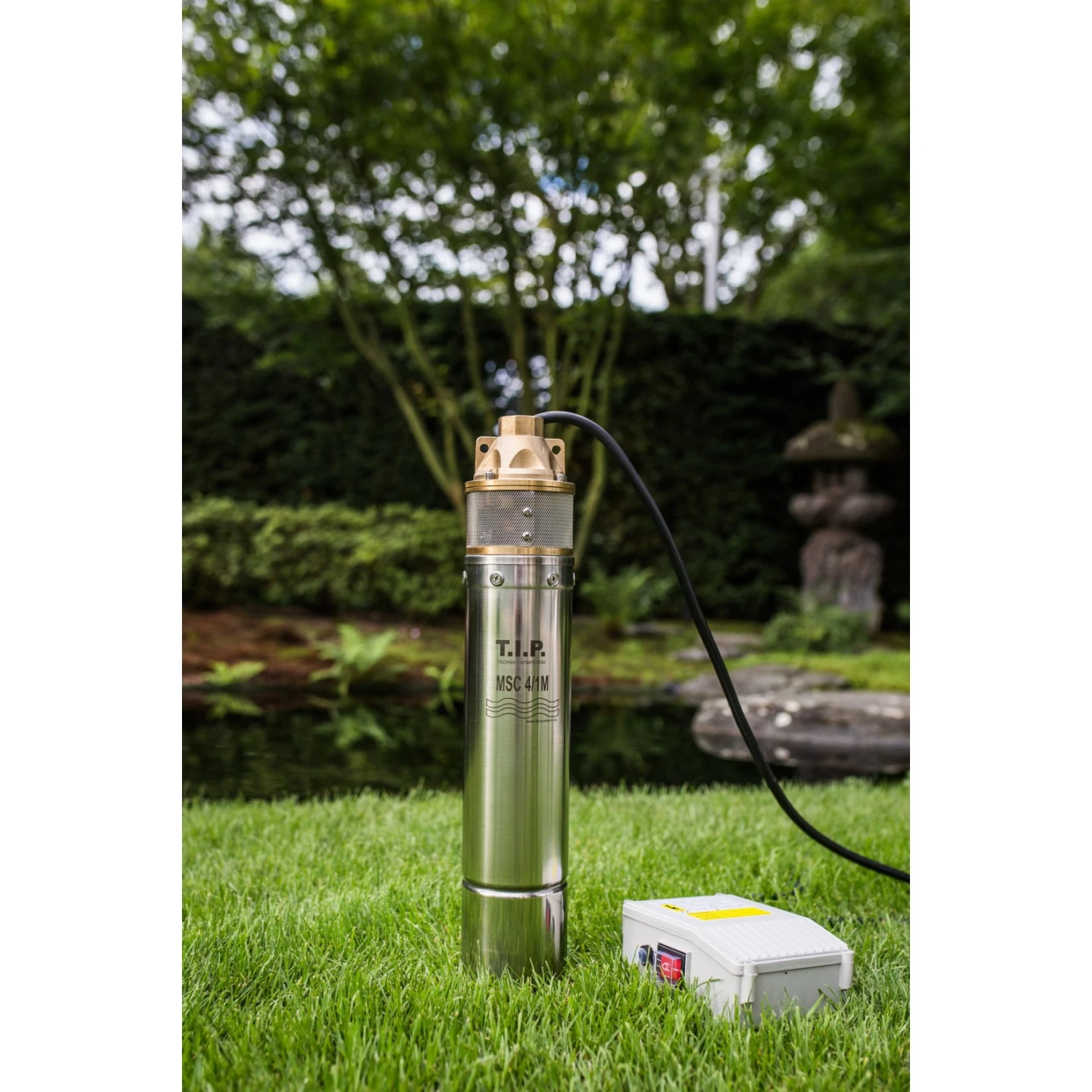 T.I.P. MSC 4/1 M (15m H07 RN-F) Peripher-Tiefbrunnenpumpe 1 T.I.P. MSC 4/1 M (15m H07 RN-F) Peripher-Tiefbrunnenpumpe