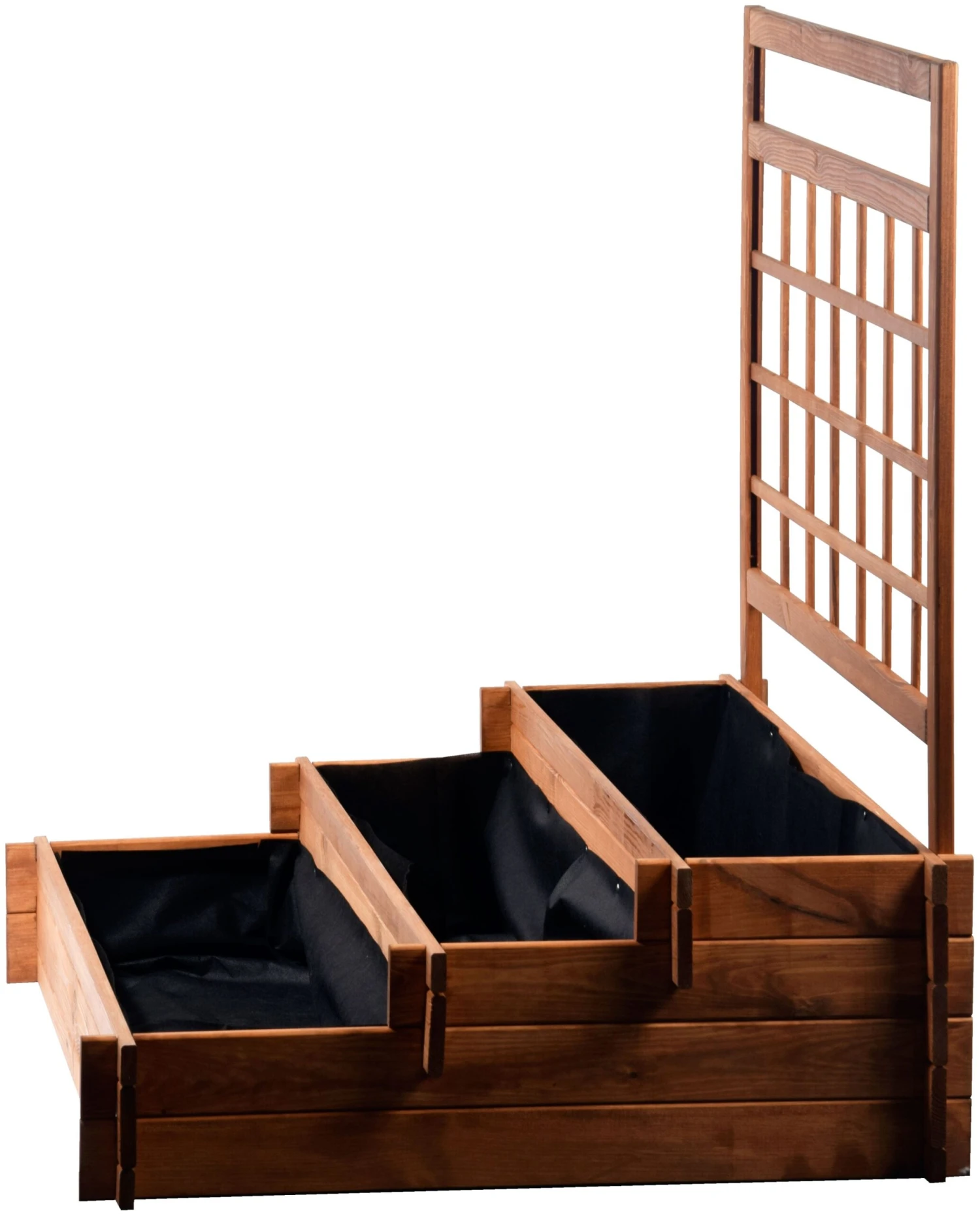 Dobar 58185FSC 3-Etagen-Hochbeet, 110x88x115 Cm, Inkl. Rankgitter 3 Dobar 58185FSC 3-Etagen-Hochbeet, 110x88x115 Cm, Inkl. Rankgitter – Bild 3