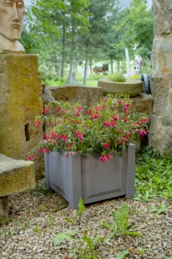 Pflanzkasten Quadratisch, Grau -Entspannender Garten 1837905001 prod 002