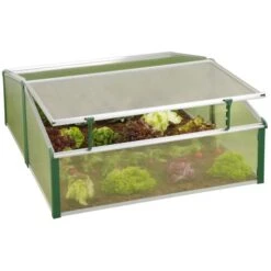 Juwel 120/100 Easy Fix Komfort-Doppelfrühbeet Mit Fensterfixierung