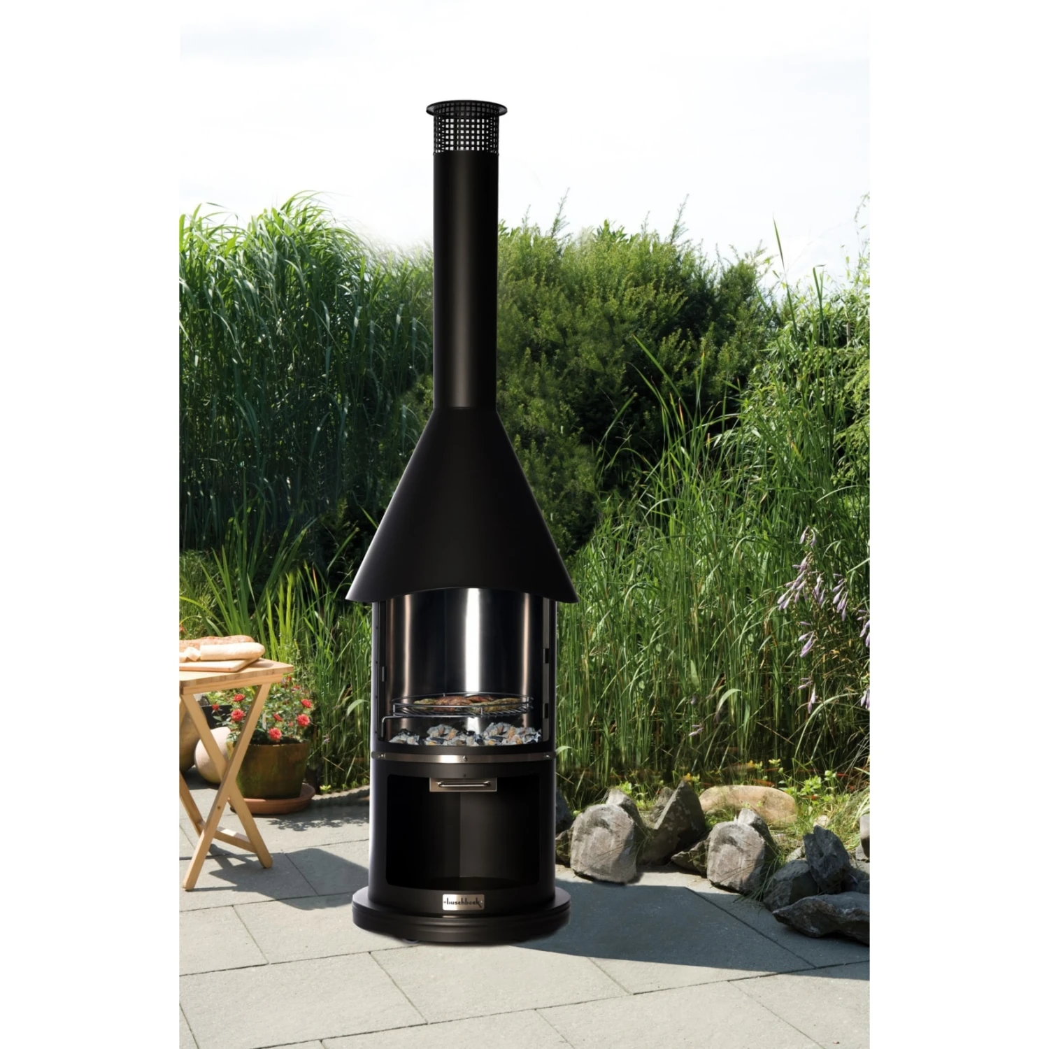 Buschbeck Auckland Edelstahlgrill, Schwarz 1 Buschbeck Auckland Edelstahlgrill, Schwarz