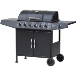 El Fuego Dayton 6+1 Gasgrill, Schwarz 8 El Fuego Dayton 6+1 Gasgrill, Schwarz -Entspannender Garten 1932546000 prod 003