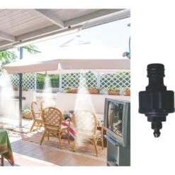 MAUK Sprühnebel Kühlanlage Für Garten-Wasseranschluss