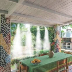 MAUK Sprühnebel Kühlanlage Für Garten-Wasseranschluss -Entspannender Garten 1935505000 prod 006