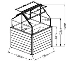 Hochbeet Store & Grow 11 Hochbeet Store & Grow -Entspannender Garten 2016830000 prod 006