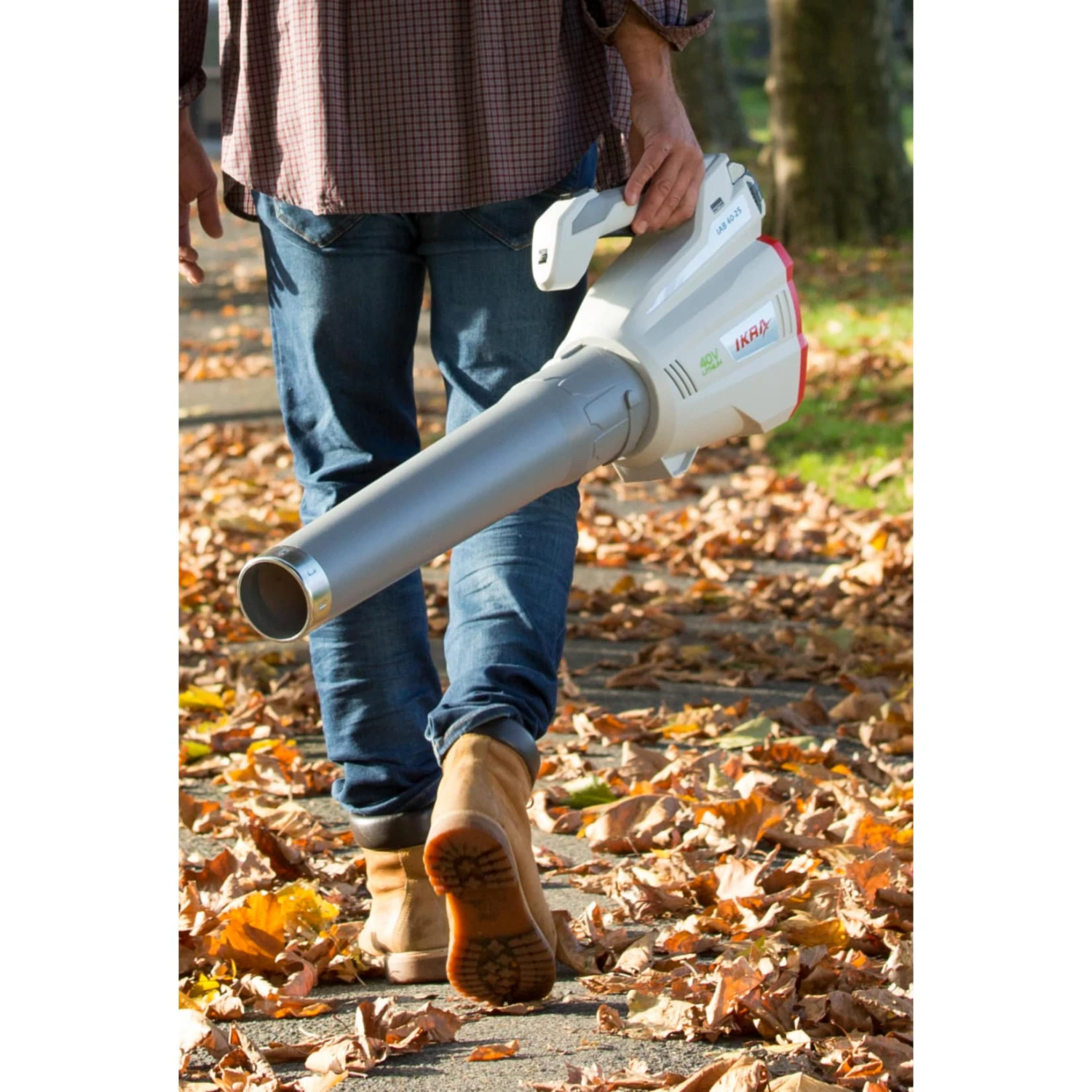 Ikra IAB 40-25 Solo 40 V Akku-Laubbläser 6 Ikra IAB 40-25 Solo 40 V Akku-Laubbläser – Bild 6