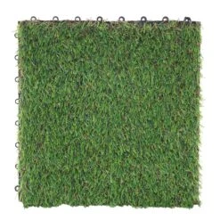 Grasfliese MCW-E13, Rasenfliese Grasmatte Kunstrasen, Balkon/Terrasse 11x Je 30x30cm = 1qm 9 Grasfliese MCW-E13, Rasenfliese Grasmatte Kunstrasen, Balkon/Terrasse 11x Je 30x30cm = 1qm -Entspannender Garten 2103714000 prod 005