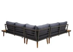 Garten-Garnitur MCW-E97, Garnitur Sitzgruppe Lounge-Set Sofa, Akazie Holz FSC-zertifiziert, Grau -Entspannender Garten 2165669000 prod 003