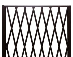 Rankgitter MCW-G21, Scherengitter Rankhilfe Blumenkasten Pflanzkübel, Alu+Stahl 152x90x35cm Braun -Entspannender Garten 2181717000 prod 004