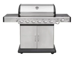 El Fuego Deluxe Edelstahl-Gasgrill Mit LED-Reglern Inkl. Abdeckhaube -Entspannender Garten 2227652000 prod 003