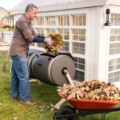 Lifetime Trommelkomposter Fass, 380l Volumen -Entspannender Garten 2281950000 prod 005