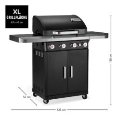 Landmann Gasgrill 12231 Rexon PTS BR4.1 120cm Schwarz -Entspannender Garten 2282422000 prod 003
