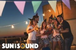 Sunred Wand-Heizstrahler Sun Und Sound, 2000W -Entspannender Garten 2312819000 prod 003