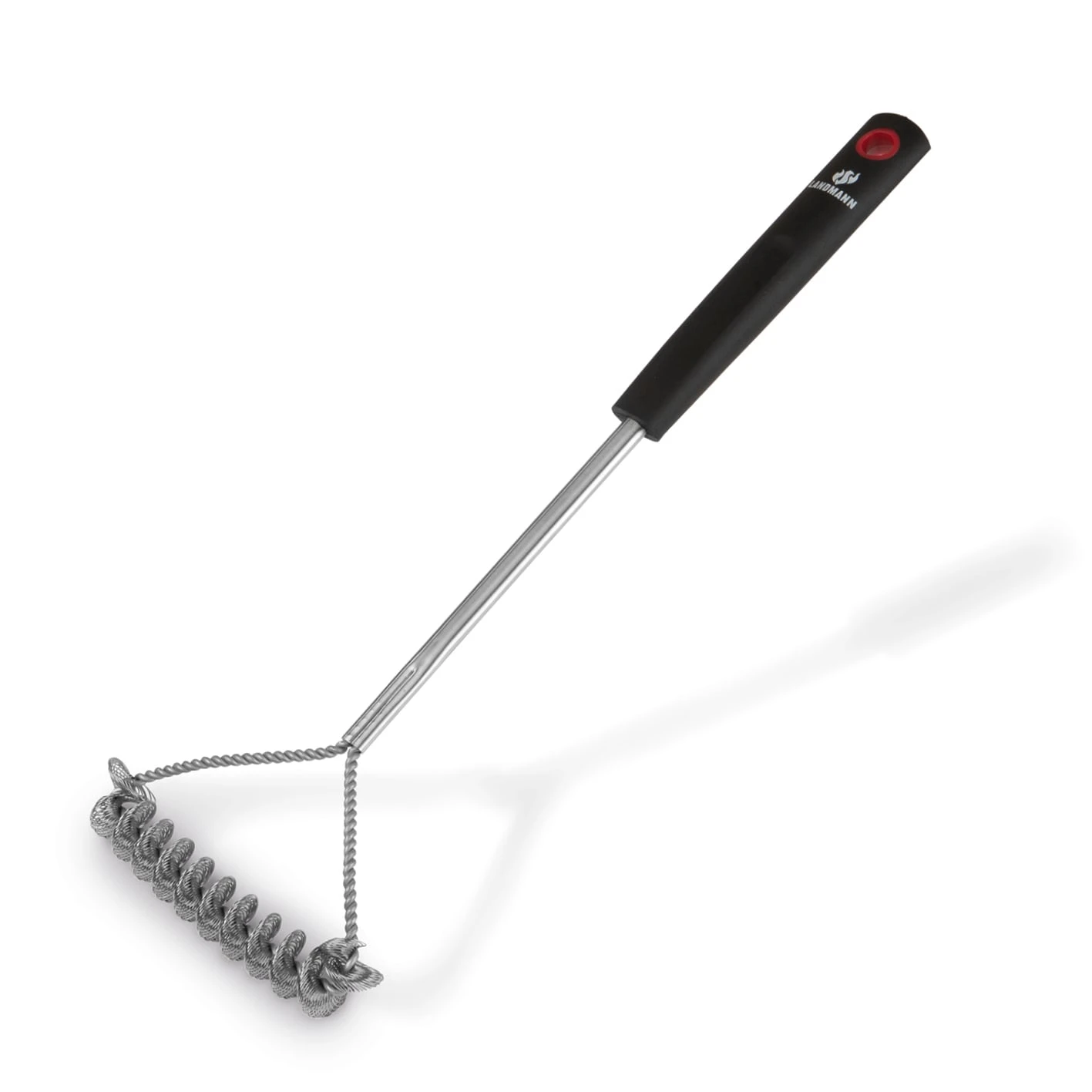 Landmann Reinigungsbürste Edelstahl 45,5x16x2,5cm Schwarz 1 Landmann Reinigungsbürste Edelstahl 45,5x16x2,5cm Schwarz