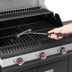 Landmann Reinigungsbürste Edelstahl 45,5x16x2,5cm Schwarz 5 Landmann Reinigungsbürste Edelstahl 45,5x16x2,5cm Schwarz -Entspannender Garten 2353839000 prod 003