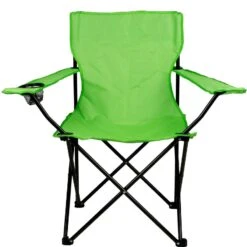 VCM 2er Set Faltstuhl Campingstuhl Mit Getränkehalter In Armlehne Hellgrün -Entspannender Garten 8600043100 915914 prod 003