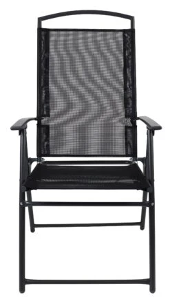 VCM 4-tlg. Set Gartenstuhl Hochlehner Textilene Balkonstuhl Camping Klappstuhl -Entspannender Garten 8600043100 917598 prod 003