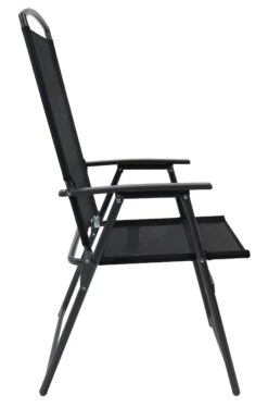 VCM 4-tlg. Set Gartenstuhl Hochlehner Textilene Balkonstuhl Camping Klappstuhl -Entspannender Garten 8600043100 917598 prod 004