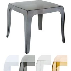 CLP Design-Kunststofftisch QUEEN I Pflegeleichter Quadratischer Beistelltisch I Wetterbeständiger Outdoor-Tisch -Entspannender Garten 8600246500 10198701 prod 003