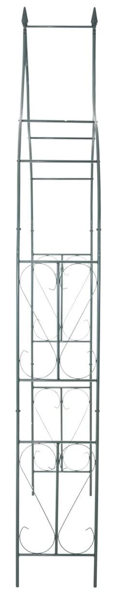 CLP 40er Rosenbogen I Geschwungener Eisen-Rosenbogen I Torbogen Aus Metall Mit Stilvollen Verzierungen I Rankhilfe Zum Stecken -Entspannender Garten 8600246500 1313234 prod 003