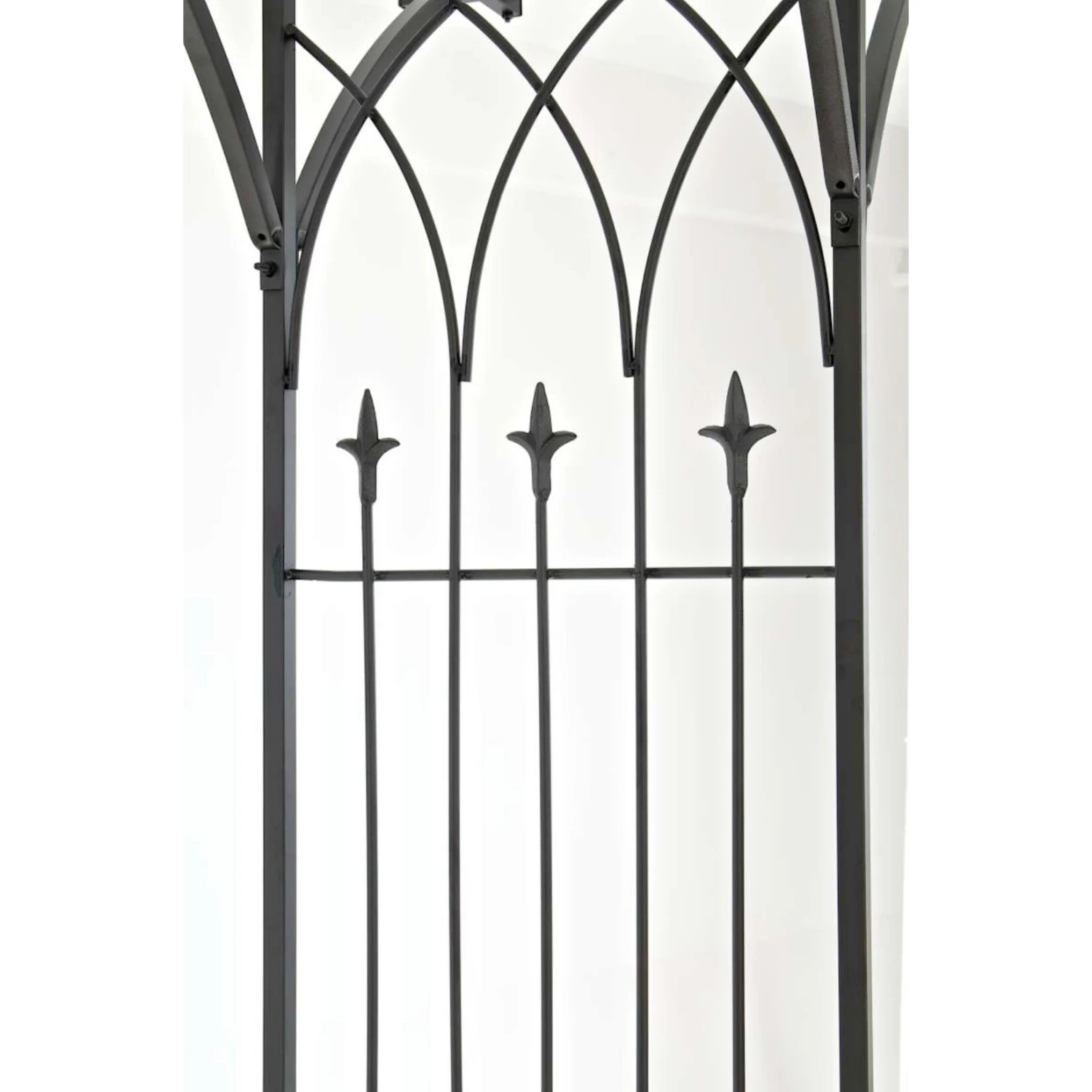 CLP Rosenbogen Milano | Rankhilfe Aus Eisen | Romantischer Rankenbogen Mit Pergoladach 4 CLP Rosenbogen Milano | Rankhilfe Aus Eisen | Romantischer Rankenbogen Mit Pergoladach – Bild 4