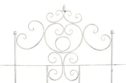 CLP Eisen-Rankgitter Paula Im Rustikalen Landhausstil | Rankzaun Mit Stilvollen Verzierungen | In Verschiedenen Farben Erhältlich -Entspannender Garten 8600246500 1322831 prod 003