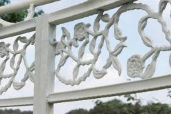 CLP Pavillon ROMANTIK Aus Pulverbeschichtetem Eisen I Runder Pavillon Mit Stilvollen Verzierungen L Bepflanzbarer Rankpavillon -Entspannender Garten 8600246500 13675493 prod 006