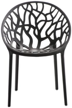 CLP 2er-Set Gartenstuhl Hope Aus Kunststoff I 2 X Wetterbeständiger Stapelstuhl Mit Max. 150 KG Belastbarkeit -Entspannender Garten 8600246500 151376901 prod 004