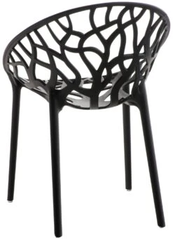 CLP 2er-Set Gartenstuhl Hope Aus Kunststoff I 2 X Wetterbeständiger Stapelstuhl Mit Max. 150 KG Belastbarkeit -Entspannender Garten 8600246500 151376901 prod 006