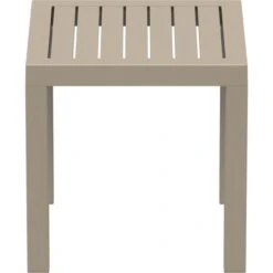 CLP Beistelltisch Ocean I Wetterfester Gartentisch Aus UV-beständigem Kunststoff I Witterungsbeständiger Tisch -Entspannender Garten 8600246500 305061 prod 005