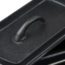 CLP Dutch Oven Gusseisen-Bräter Eckig I Backform & Auflaufform I Back-Topf Mit Deckel -Entspannender Garten 8600246500 317364 prod 006