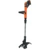 Black & Decker BLACK+DECKER Rasentrimmer Akku-Rasentrimmer STC1820EPC, 18Volt