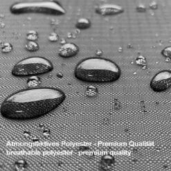 Grasekamp Black Premium Gasflaschenhülle 11kg Ø 32x47cm / Gas Bottle Cover / Atmungsaktiv / Breathable -Entspannender Garten 8600280600 64016 prod 005