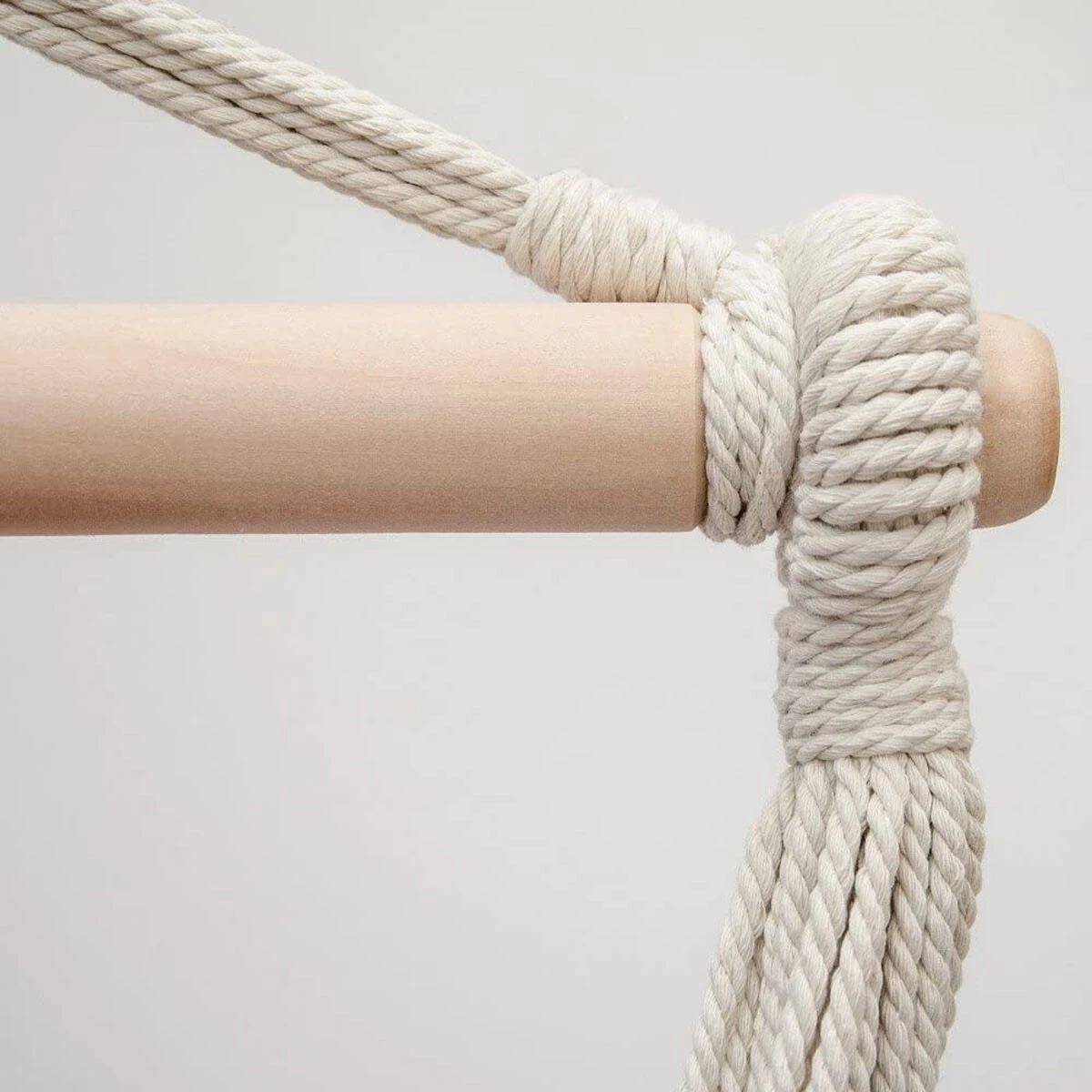 Balkon Hängesessel Mit 2 Kissen Zum Wenden - Outdoor Hängeschaukel Für Garten 5 Balkon Hängesessel Mit 2 Kissen Zum Wenden - Outdoor Hängeschaukel Für Garten – Bild 5