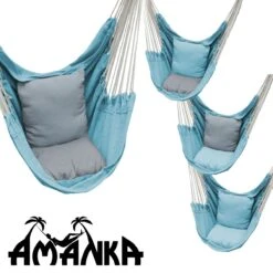 Balkon Hängesessel Mit 2 Kissen Zum Wenden - Outdoor Hängeschaukel Für Garten 11 Balkon Hängesessel Mit 2 Kissen Zum Wenden - Outdoor Hängeschaukel Für Garten -Entspannender Garten 8600295800 11696 prod 006