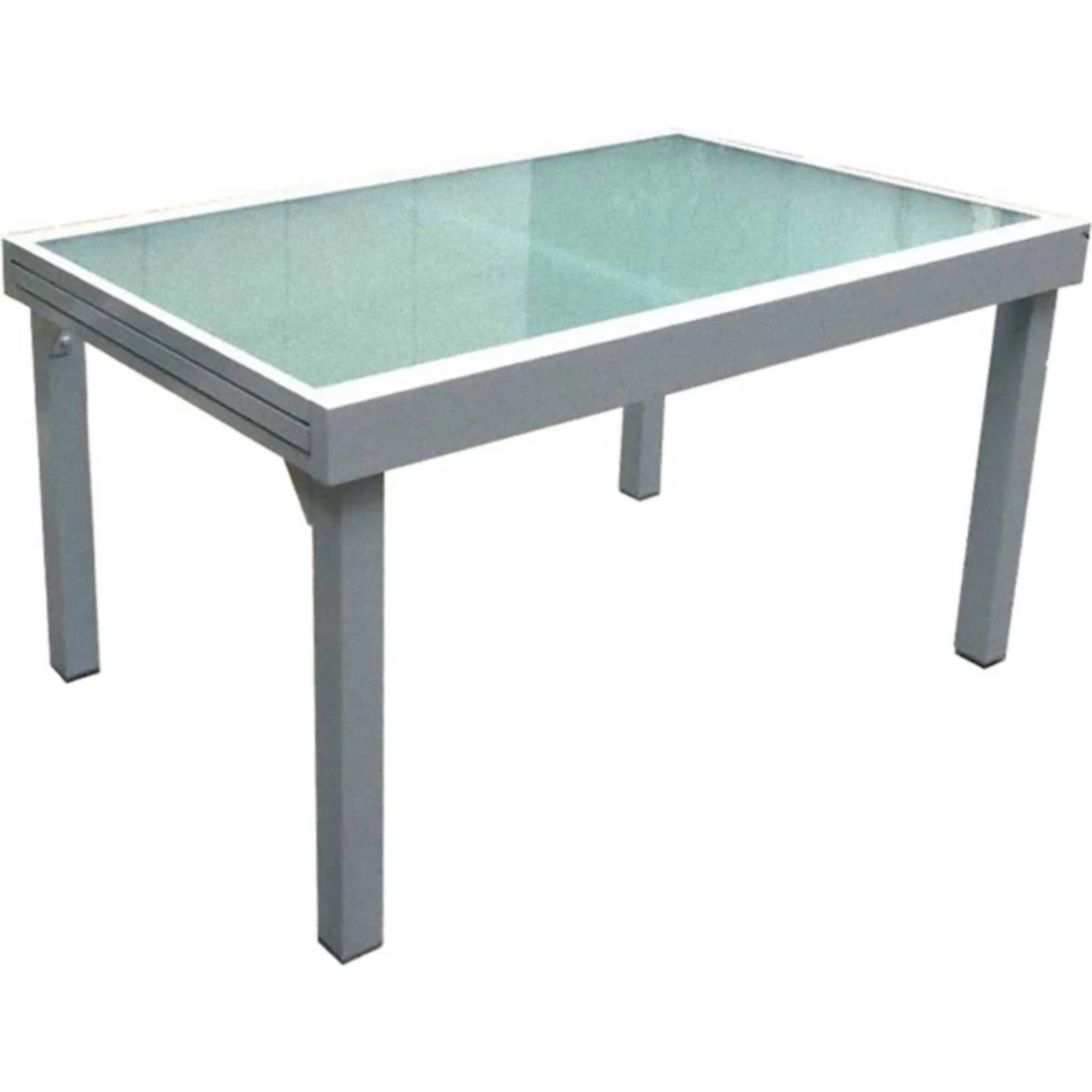 Garden Pleasure Ausziehtisch 135/270x90 Garten Terrasse Alu Glas Tisch Esstisch 3 Garden Pleasure Ausziehtisch 135/270x90 Garten Terrasse Alu Glas Tisch Esstisch – Bild 3