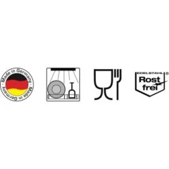 CHG Serviertablett "Antirutsch", Edelstahl 0,7 Mm, Ca. Ø 40 X 4 Cm -Entspannender Garten 8600298500 34231 prod 003