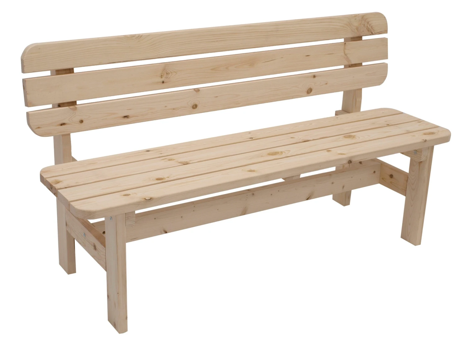 DEGAMO Bank BERGEN 3-sitzer 150cm, Kiefer Natur 1 DEGAMO Bank BERGEN 3-sitzer 150cm, Kiefer Natur