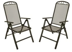 DEGAMO Garnitur CLASSIC 7-teilig, Streckmetall Anthrazit