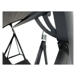 DEGAMO Hollywoodschaukel DALLAS 3-sitzer Aluminium, Schwarz/grau -Entspannender Garten 8600319700 77141826 prod 005