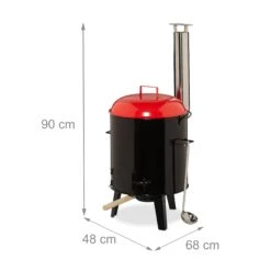 Relaxdays Gulaschkanone -Entspannender Garten 8600323900 100338600 prod 004