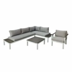 Gartenfreude Lounges Aluminium Sitzgarnitur Ambience Combi