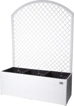 Gartenfreude Pflanzkübel Polyrattan Blumenkasten 10 Gartenfreude Pflanzkübel Polyrattan Blumenkasten -Entspannender Garten 8600335500 4000 1052 208 prod 005