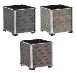 Gartenfreude Pflanzgefäß WPC Pflanzkasten -Entspannender Garten 8600335500 4450 1002 001 prod 004