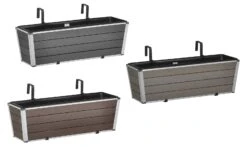 Gartenfreude Balkonkasten WPC Pflanzkasten -Entspannender Garten 8600335500 4450 1007 002 prod 003